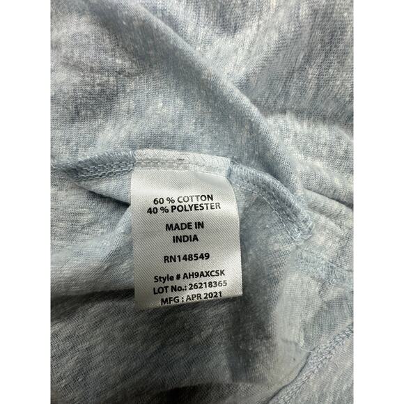 Colors "Alexander Julian" Lt. Blue Mens Long sleeve W/ Buttons Shirt XL,Summer - Picture 6 of 7